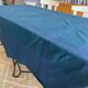 Nappe et serviettes damassées, monogrammées YJ  teintes- Coton - 150x170cm