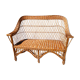 Rattan bench