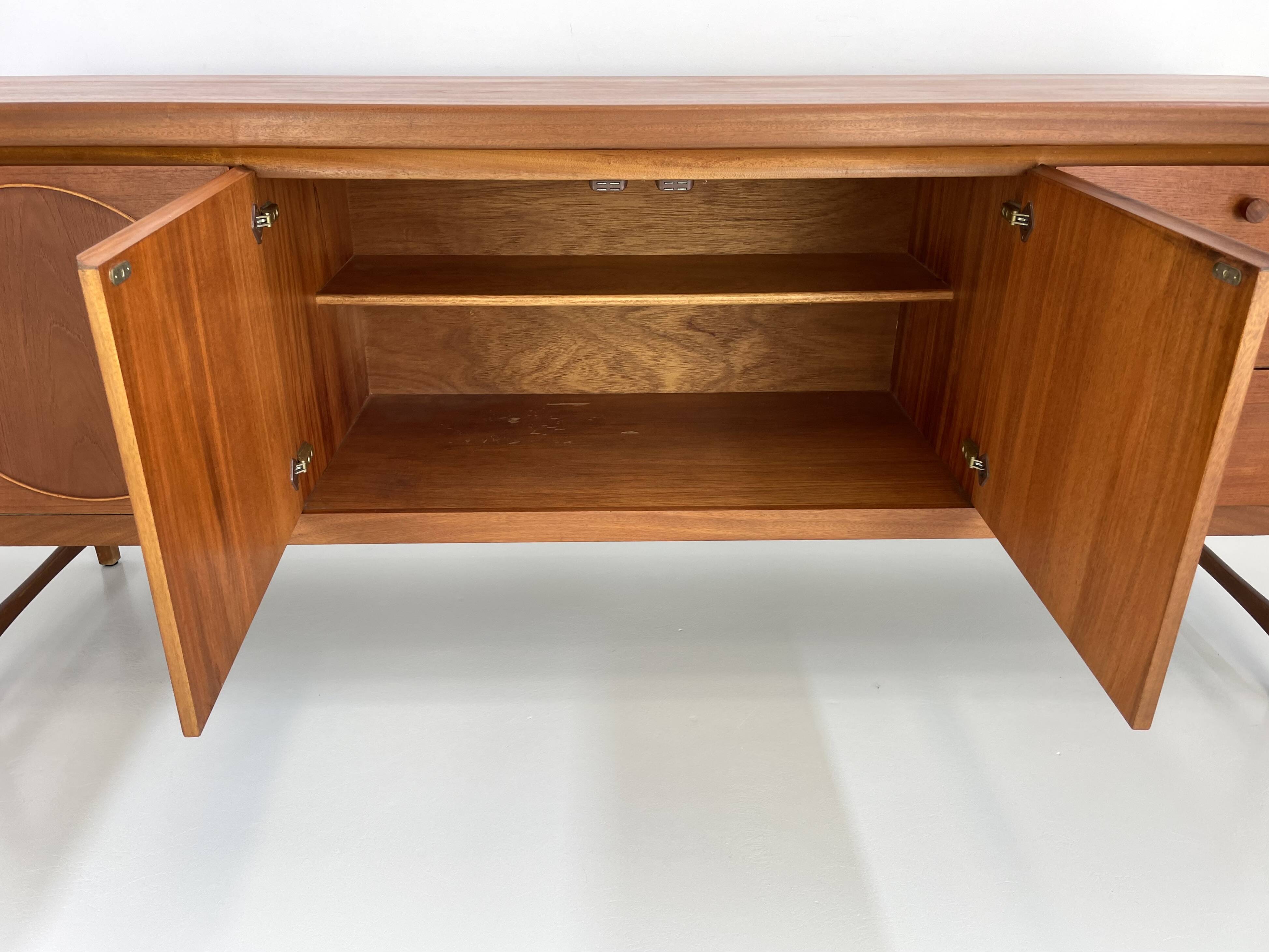 Vintage Nathan "Circle" sideboard 1960's