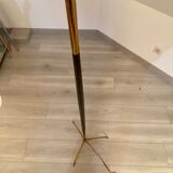 Floor lamp metal brass year 50 design Lunel / vintage