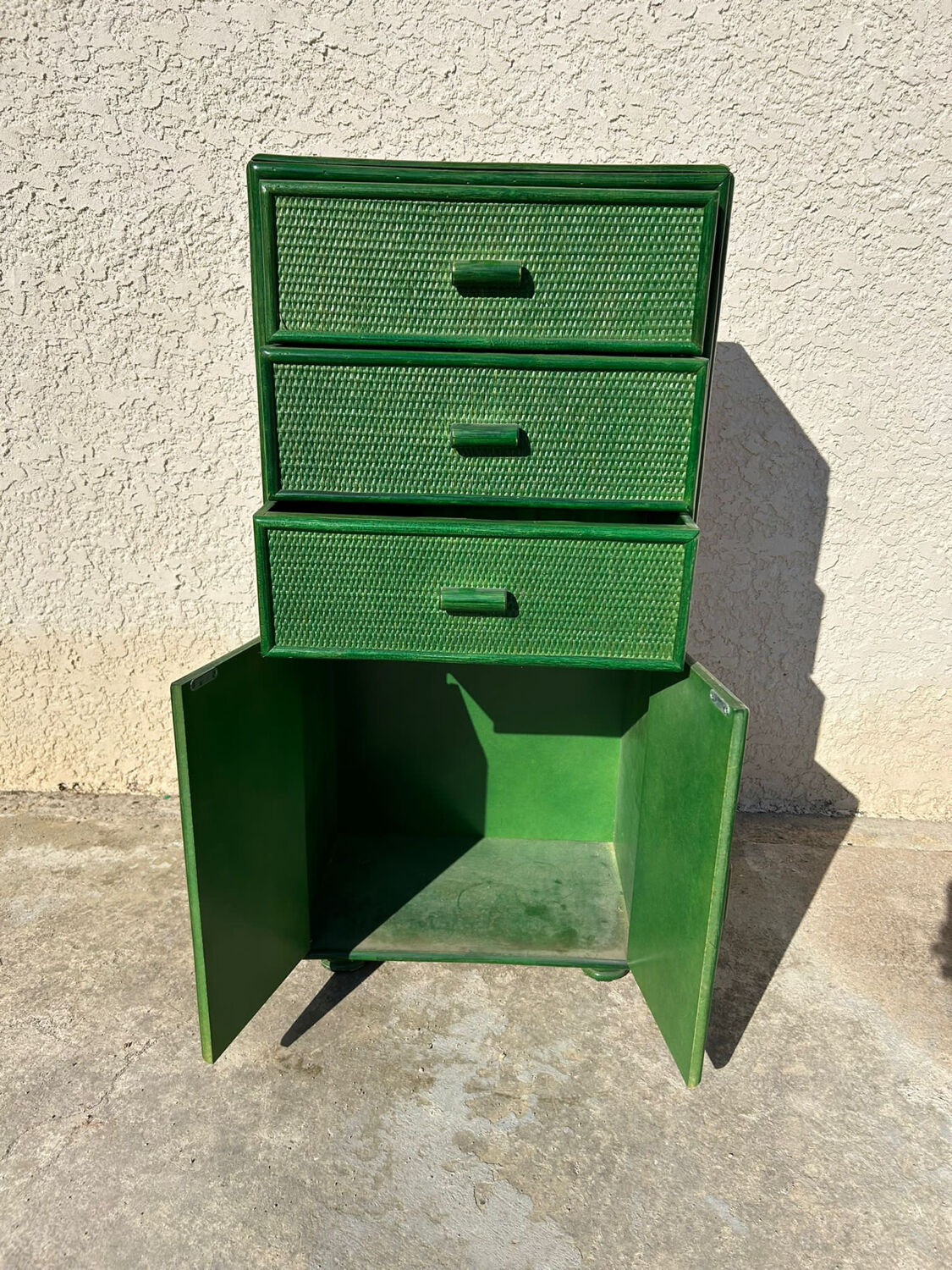 Chiffonnier rotin