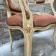 French Armchair with Floral Tapestry