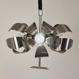 Space age 70' pendant light