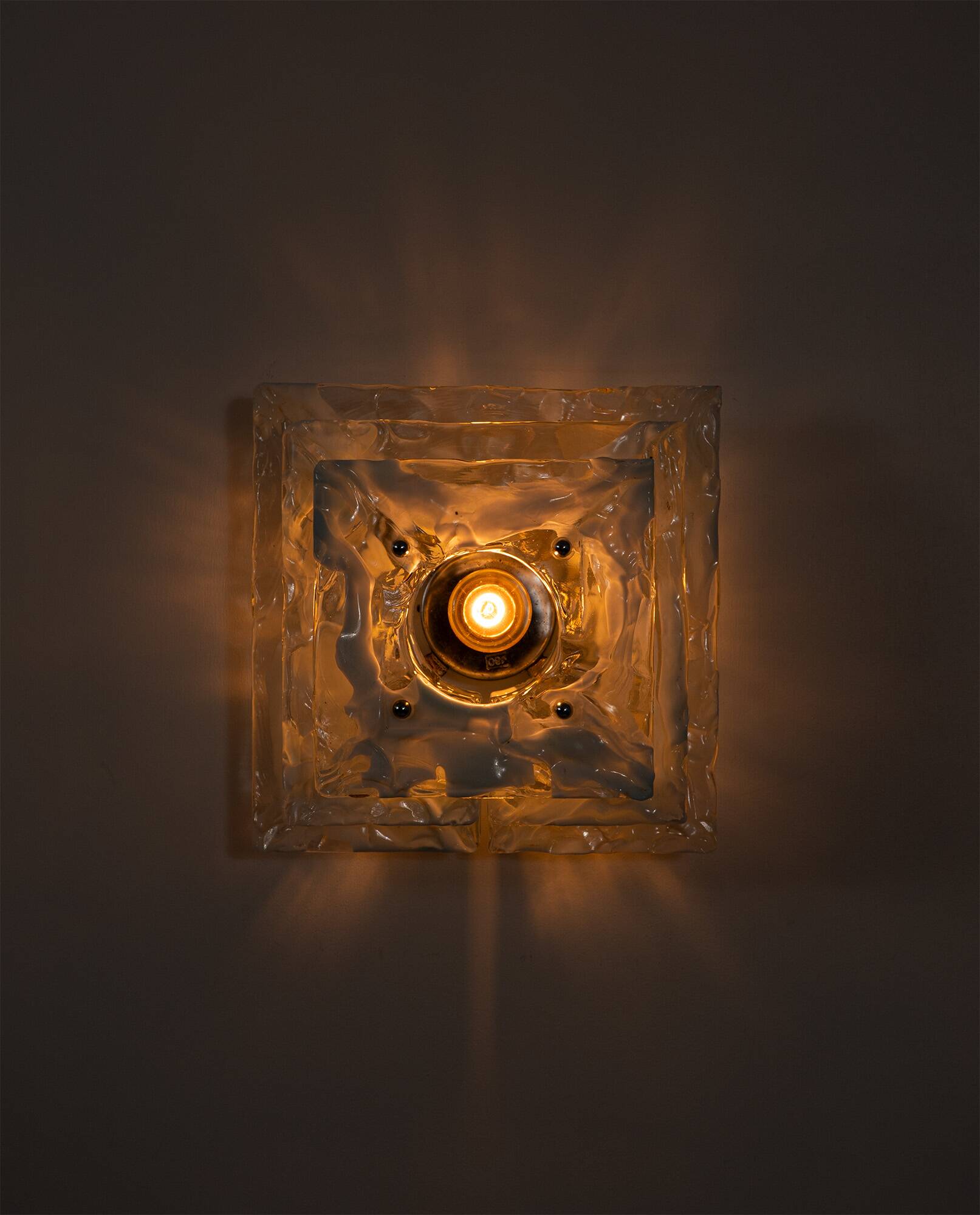 Applique en verre de Murano Carlo Nason, années 1970