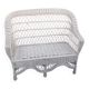 Banquette rotin