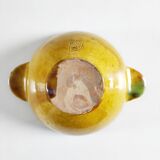Bol en céramique jaune Biot