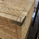 Mid-Century Modern Dresser, Rattan