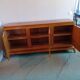 Large vintage sideboard with compass legs.