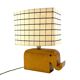 Mid century Modern wood elephant table lamp, Italy circa 1960s