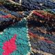 Large berber boucherouite hallway rug