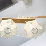 Vintage "spiderweb" chandelier, Czechoslovakia, 1960s