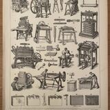 Lithograph engraving on the binding of 1897