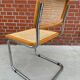 Cesca design chair b32 model in chrome