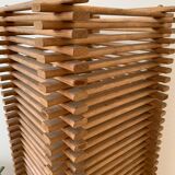 Big 1970 pine wood lamppost