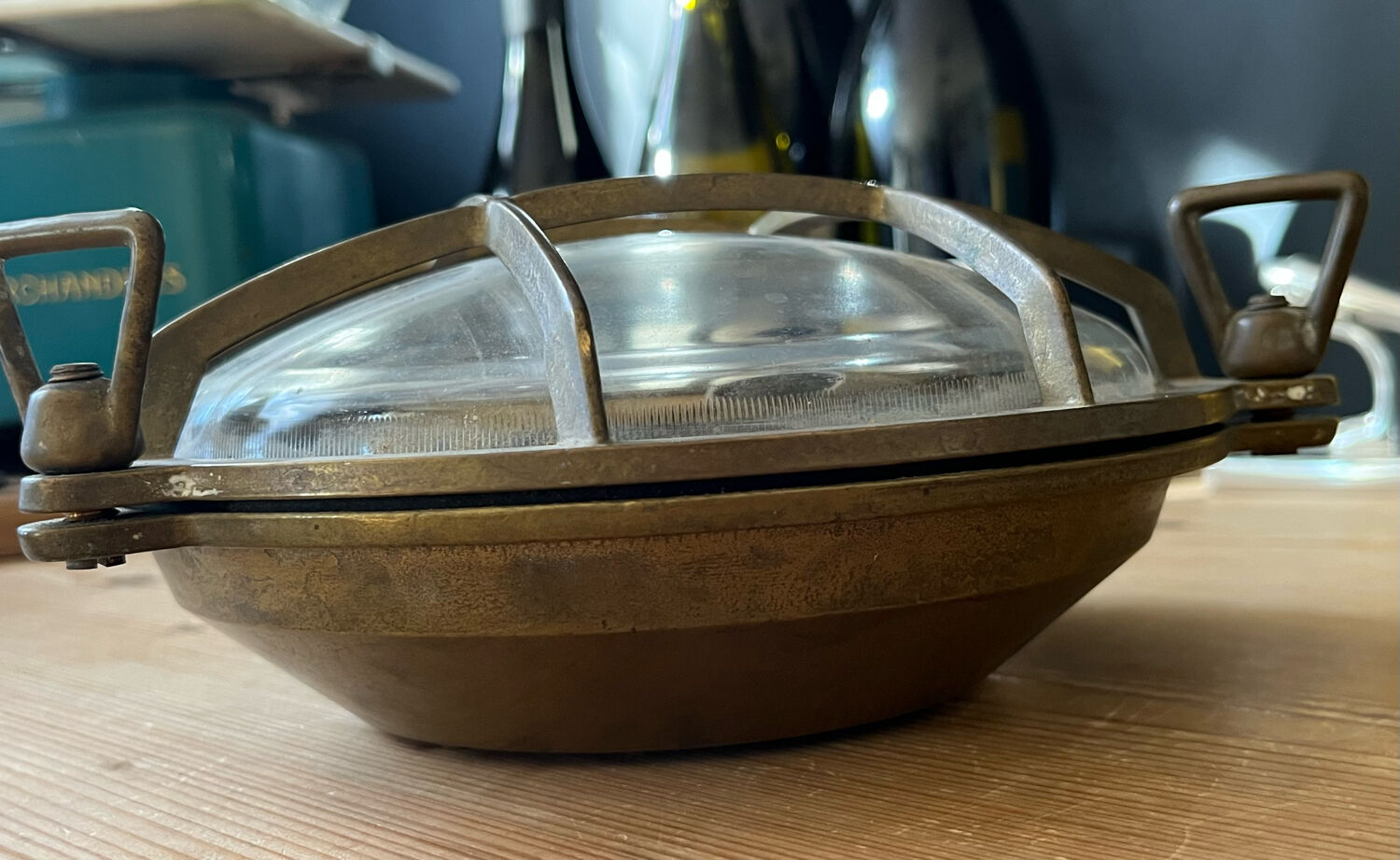 Outdoor wall lamp marine porthole