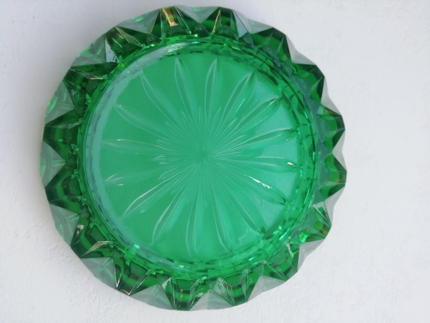 Ashtray in glass