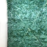 Moroccan Berber carpet Beni Ouarain emerald green 2.73x2.13m