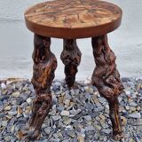 Brutalist vine stool