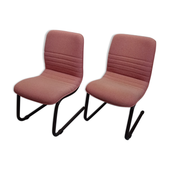 Pair of visitor chairs