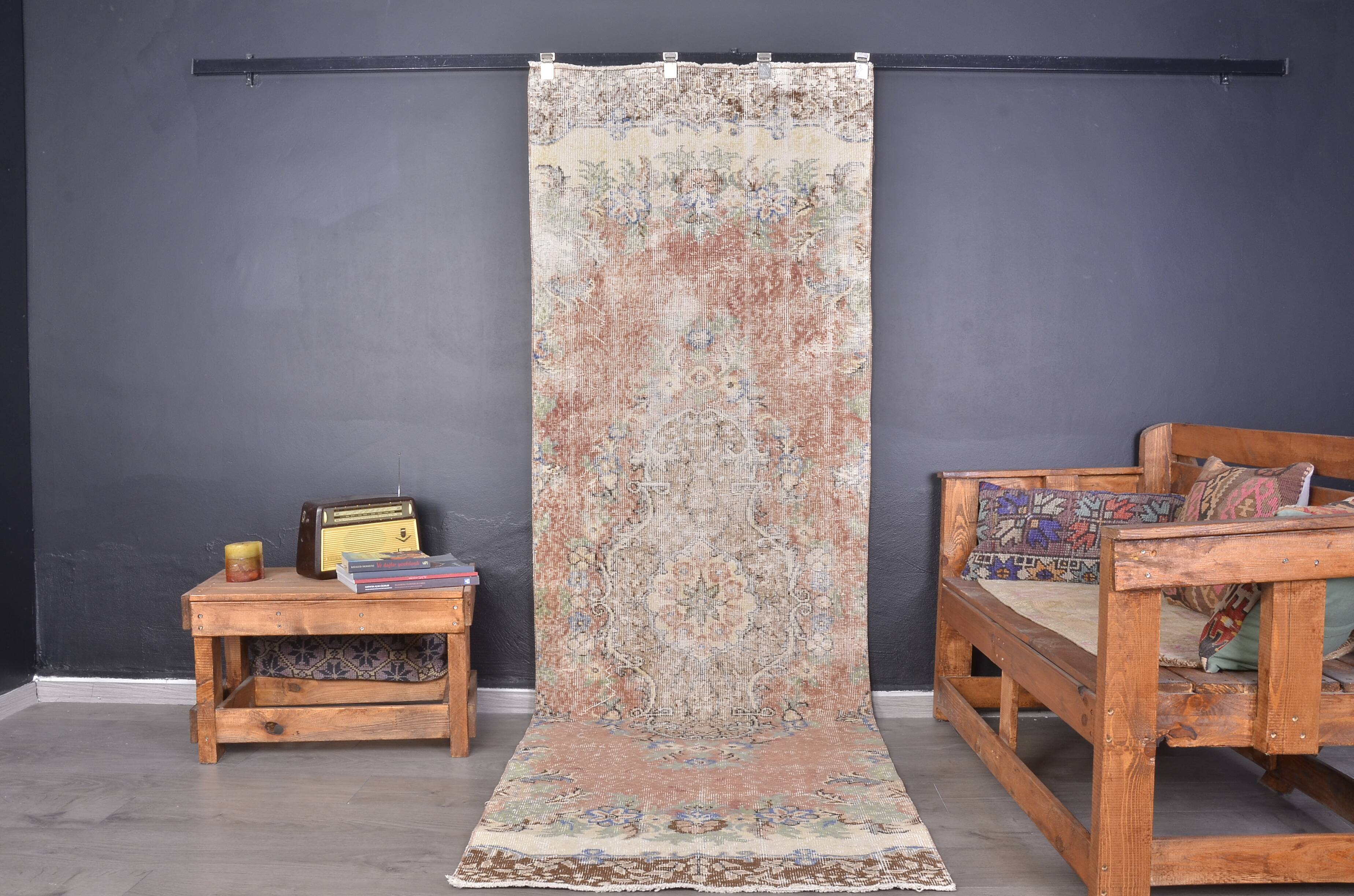 Vintage Anatolian Wool Runner sku2419