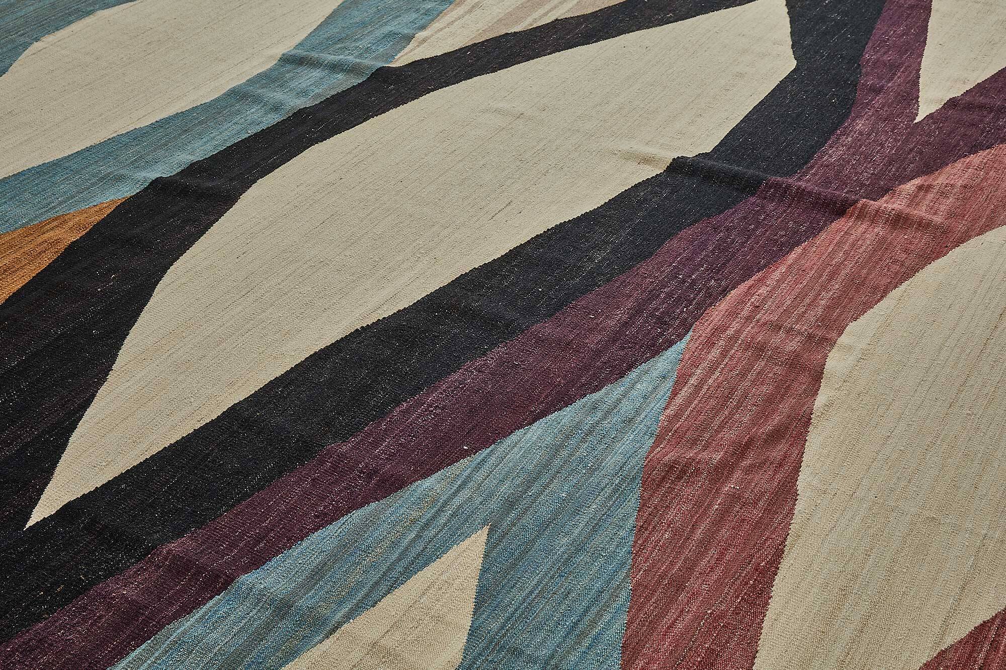 Contemporary Tribal Decorative Kilim 420 cm x 636 cm