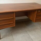 Danish Falster Teak Desk by Svend Madsen, 1960s