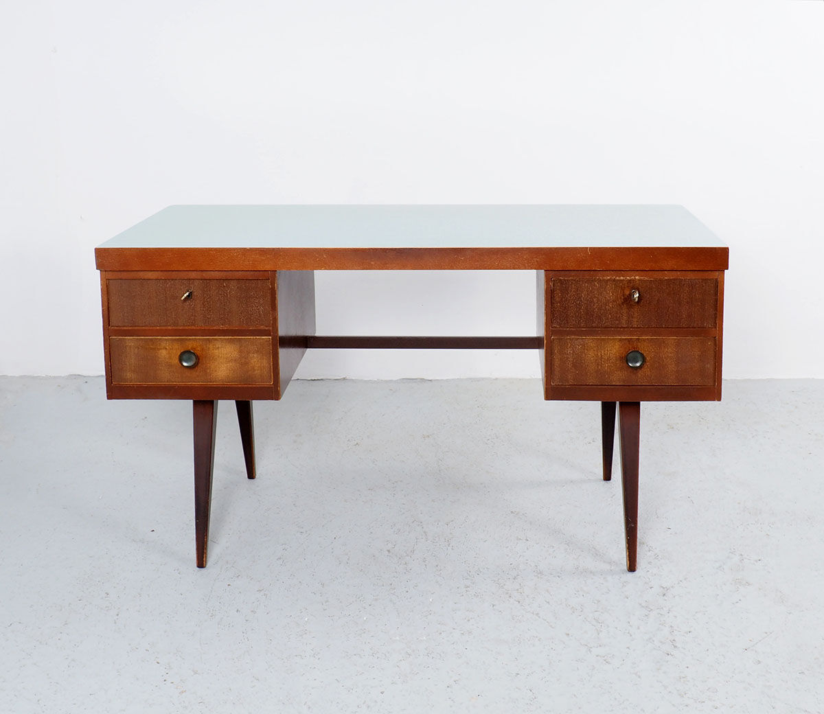 Mid-centruy modern desk by Ekawerk Horn-Lippe, 1950s