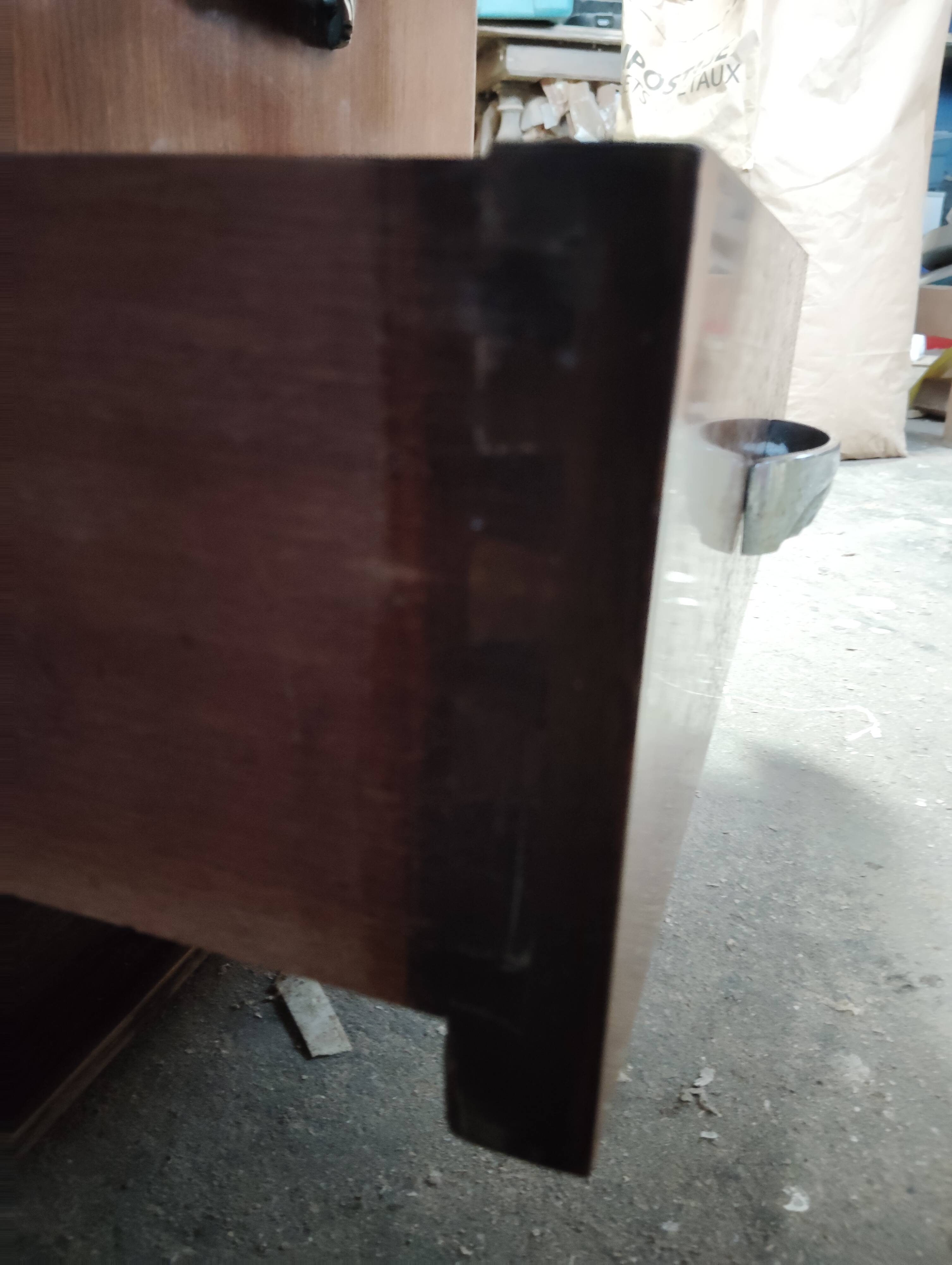 Asymmetrical art deco wardrobe