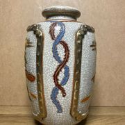 Old vase satsuma japanese porcelain, signature, 30/40