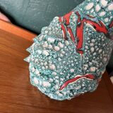 Vase Vallauris fat lava