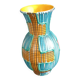 Vase Verona par Elfi Stadler pour Schramberg mid century