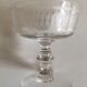Set de 6 coupes à champagne en cristal sonnant années 20s