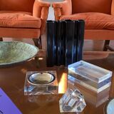 Angelo Mangiarotti, Space age brown ceramic vase, Fratelli Brambilla Italy ca. 1968