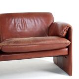 Leolux Bora Bora 2 seater sofa + footstool
