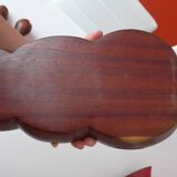 Exotic wood vintage fruit platter