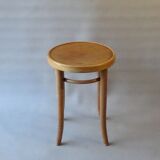 Stool Thonet 1930 seat blond wood