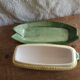 Box butter dish corn cob in slip