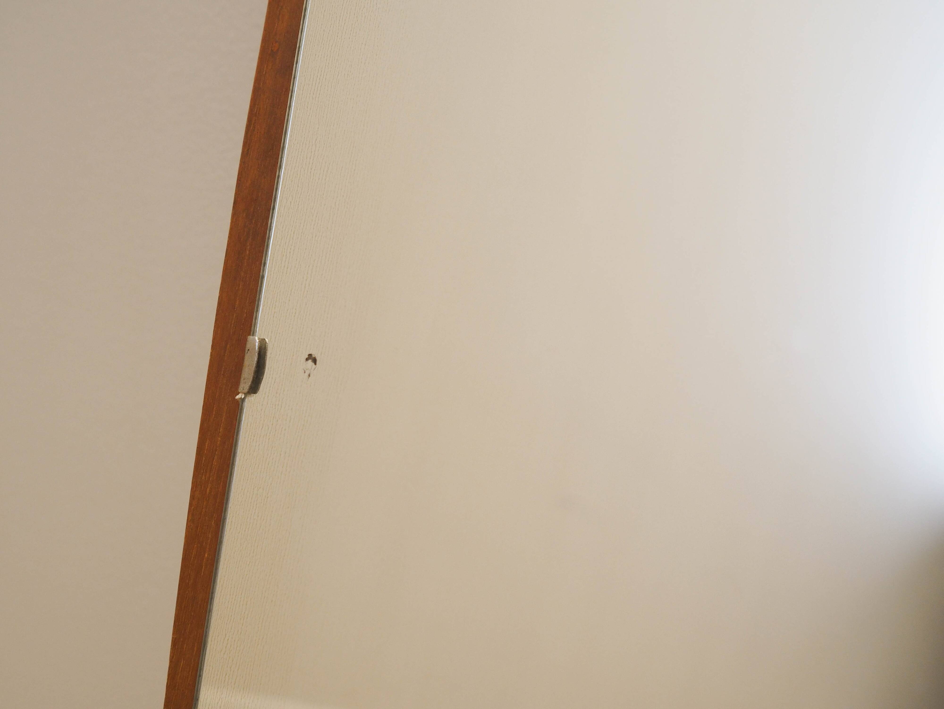 Mirror in teak frame, Danish design, 1970s, production: Denmark