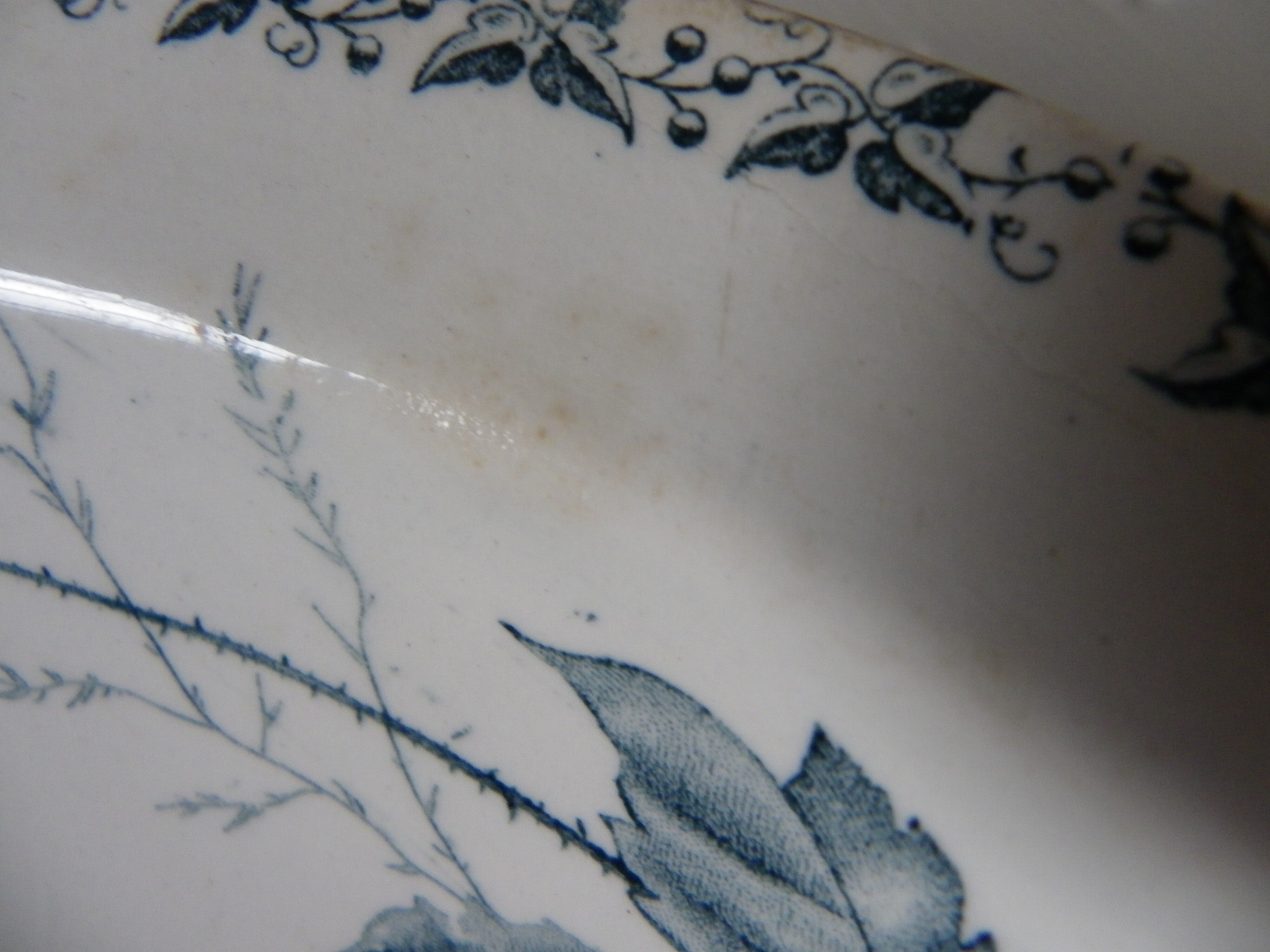 Hollow ceramic dish from badonviller tf model mure