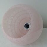 Hanging lamp of speckled pink clichy