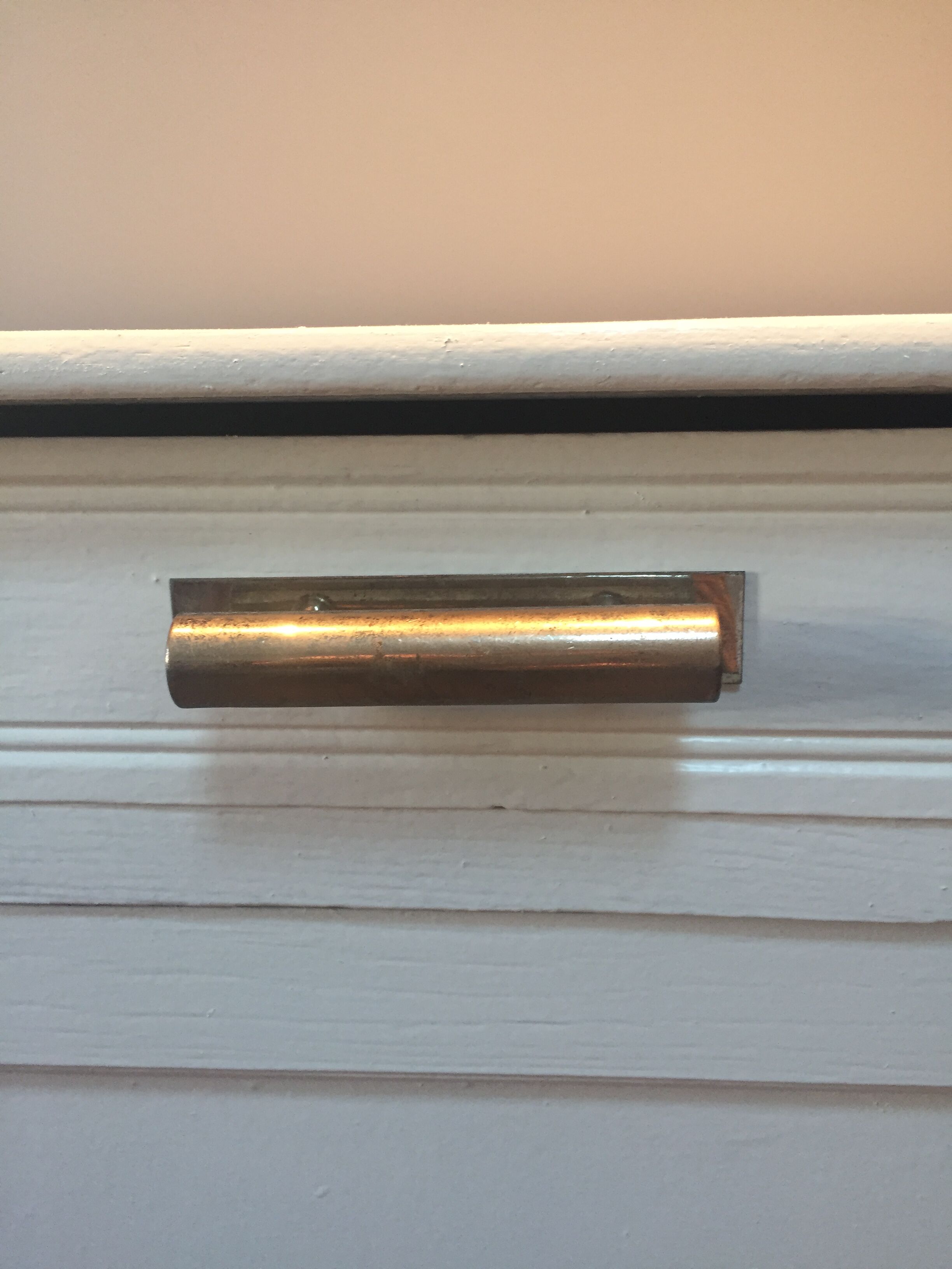 White Parisian buffet