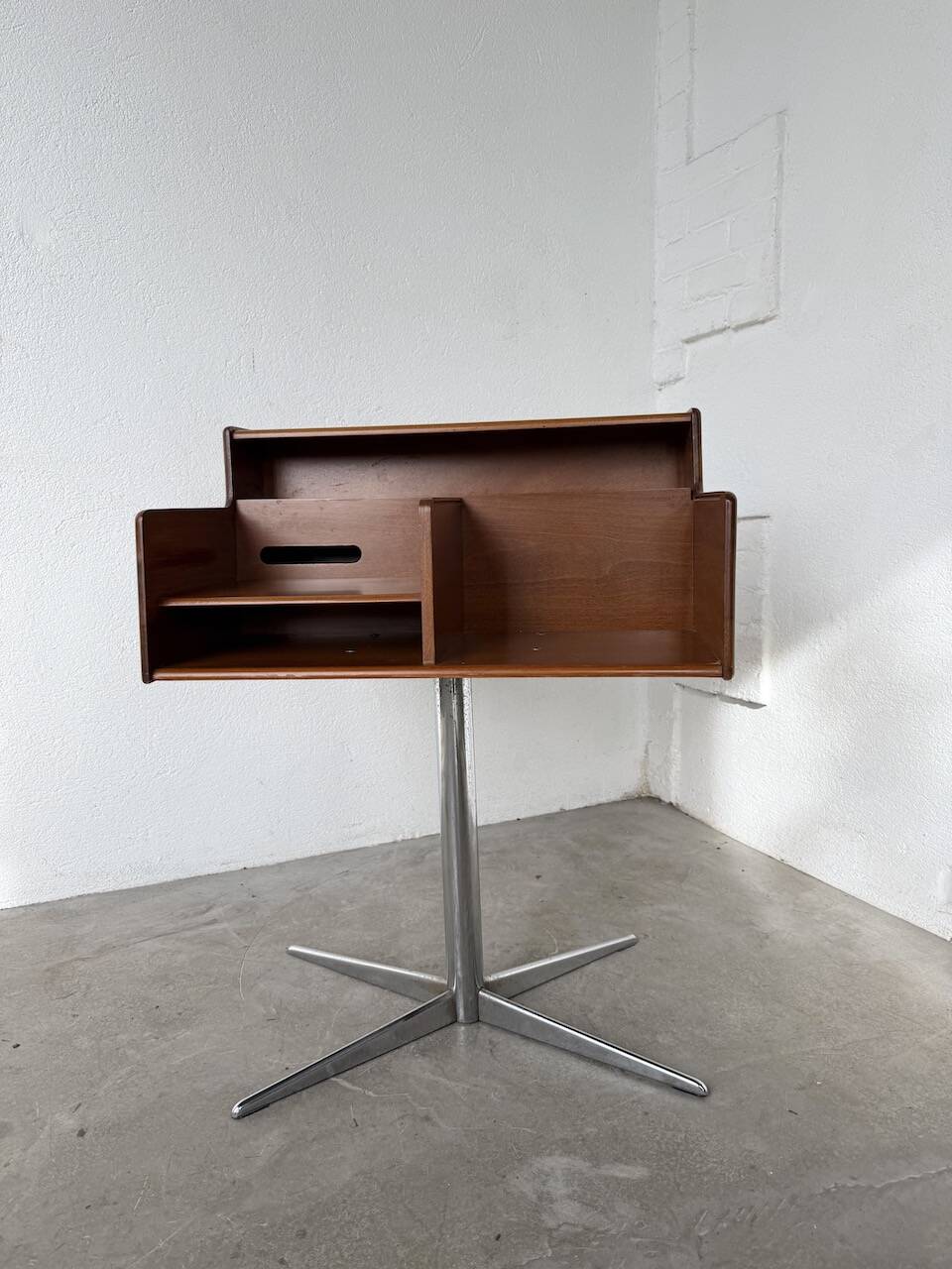 Meuble console ou petit bureau Fimsa Roma Italy teck