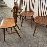 Set of 4 Baumann Menuet chairs