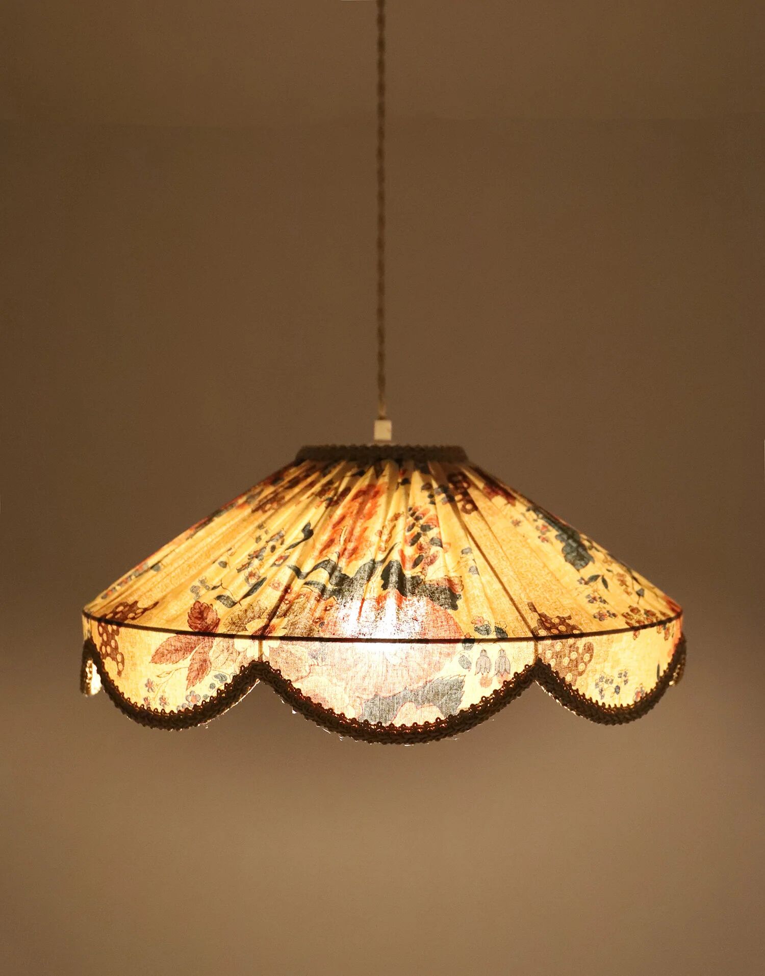 Floral print suspension Cosette "Isabelle"