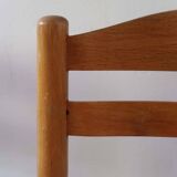 Pair of rustic straw chairs