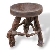 Brutalist vine stool