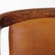 Set of 4 Erik Buch Rosewood Dining Chairs Cognac Leather Danish Mid Century