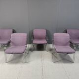 Danish arm chairs by Alfred Hofmann for Gispen/Labofa - 1970s - set of 5