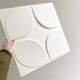 Set of 4 Space Age wall panels 1x1 meter total, vintage wall decor