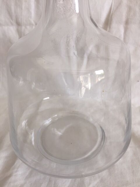 Carafe a vin crystal faceted cap